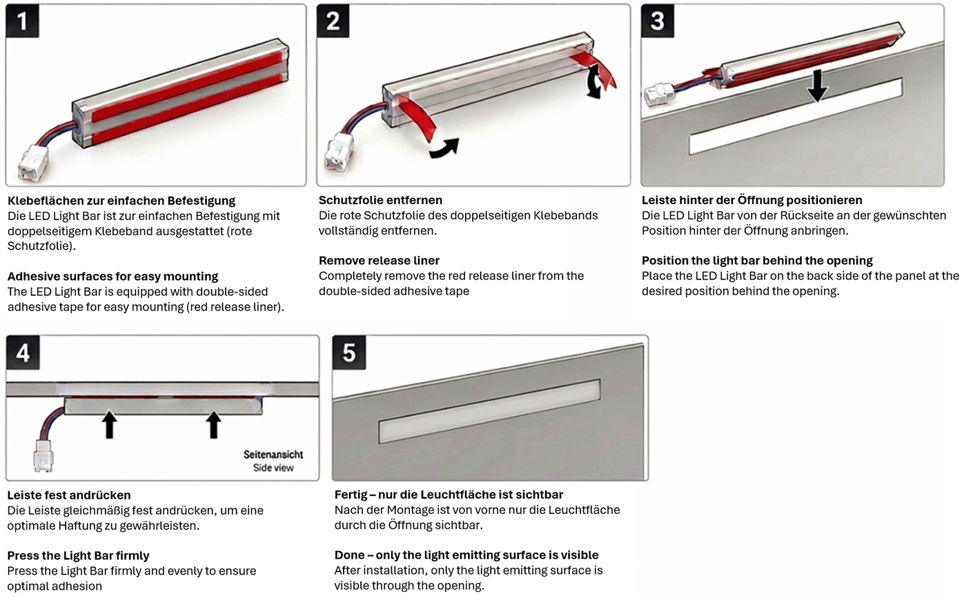 LED Light Bar 900 mm