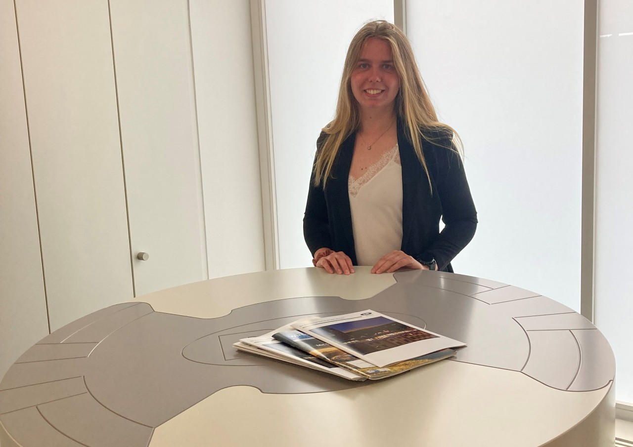 Our bachelor graduate Marie Henning was awarded for her bachelor thesis by the Unternehmensverband Westfalen Mitte