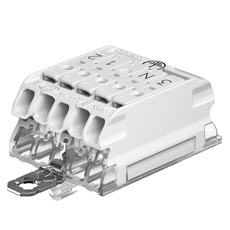 Compact Rast5 Profile Groove 3-N-ES-1-2 EB terminal block