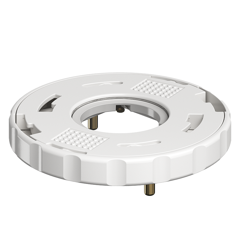 lampmodule top GH36d, D 50mm, with glascover, 2 optic interfaces analogous BJB 40 & 50 mm, COB 17.85 x 17.85, snap-in prefixing of COB