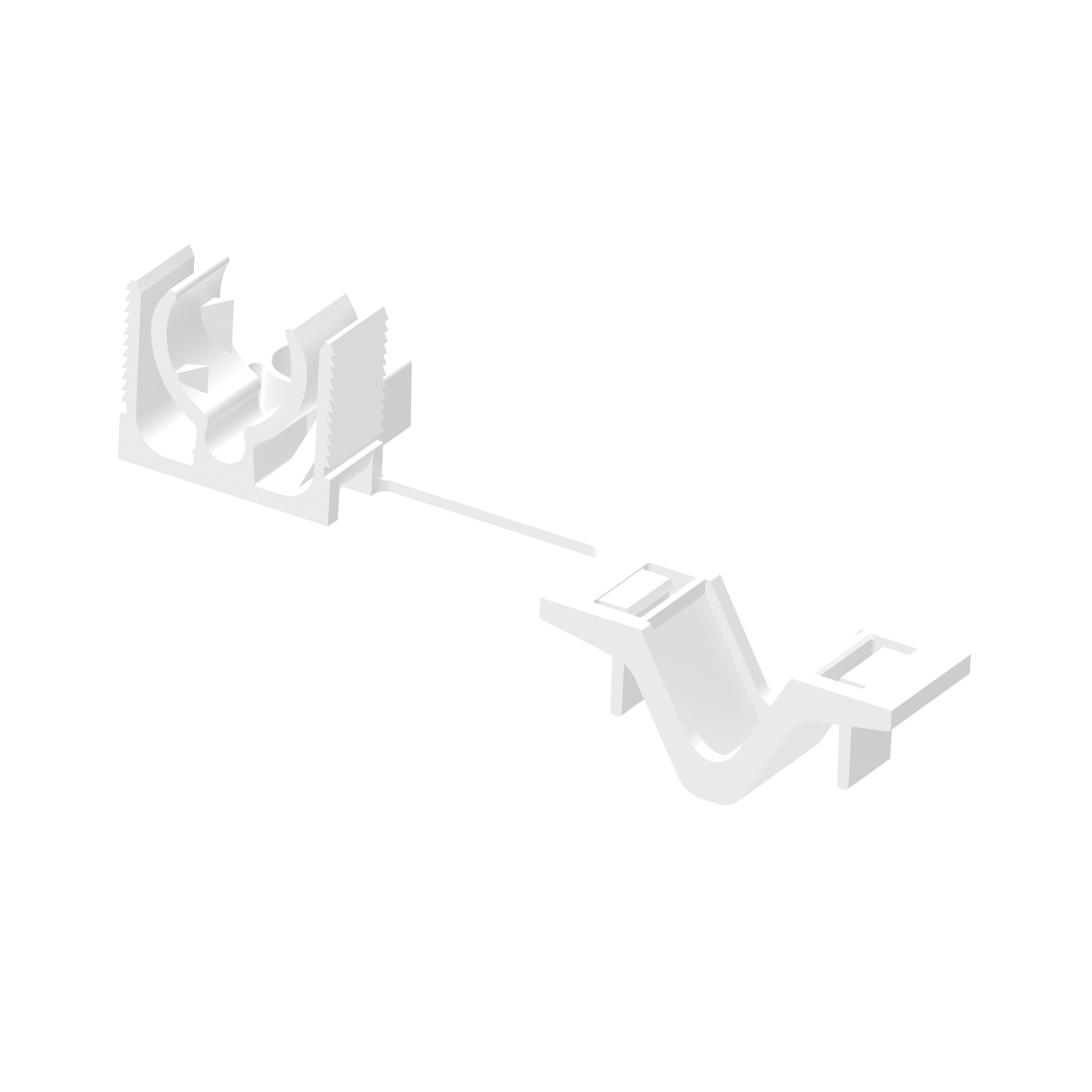 Cable clamp for terminal blocks 46.413 - 46.415