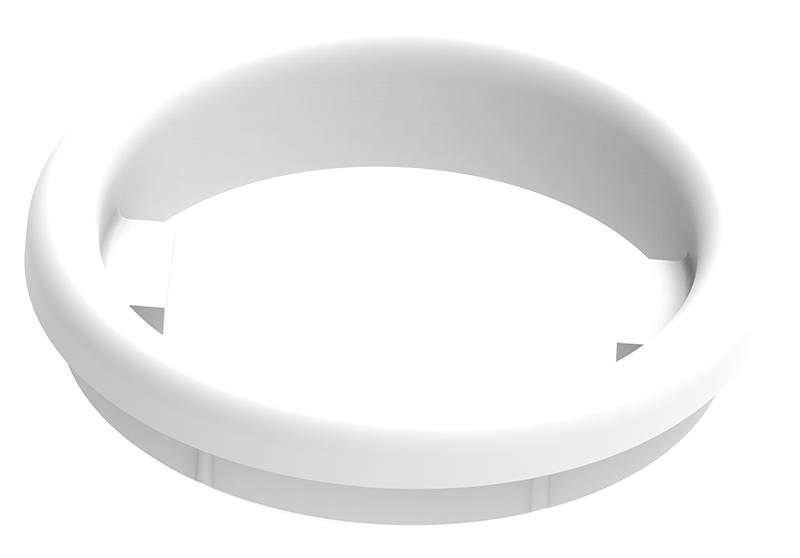 Bezel for round rocker